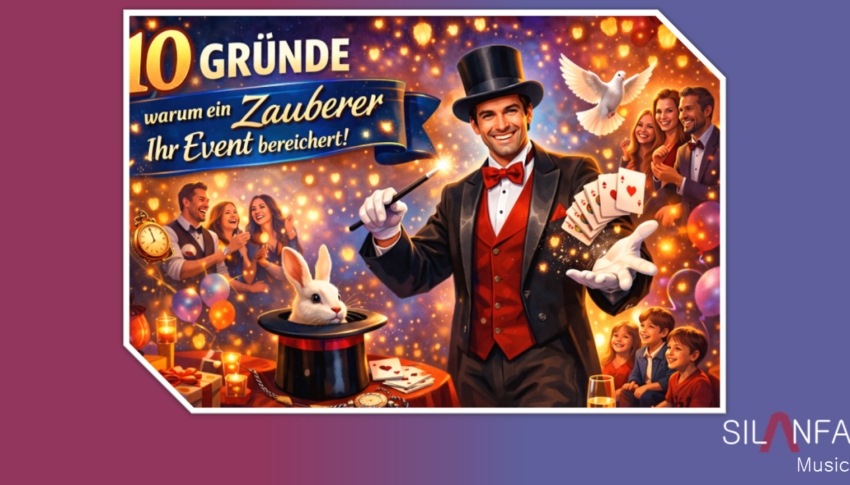 10 Gründe, warum ein Zauberer Ihr Event bereichert