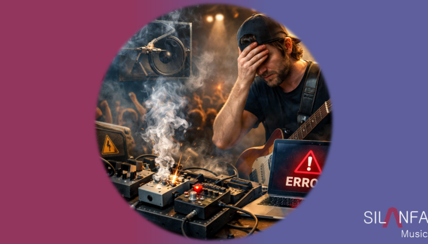 Was tun, wenn das Material am Auftrittsort versagt?